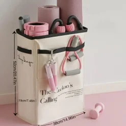 Mehrzweck-Yogakorb aus Segeltuch – Universelle Aufbewahrungslösung