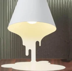 Melting Desk Lamp - Unique Art Decor Lighting