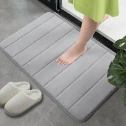 Memory Foam Bath Mat - Water Absorbent Bathroom Rug