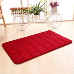 Memory Foam Bath Mat - Water Absorbent Bathroom Rug