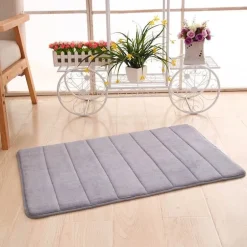 Memory Foam Bath Mat - Water Absorbent Bathroom Rug