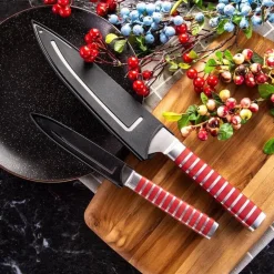 Messerklingenscheide - Küchenschutz aus schwarzem Kunststoff