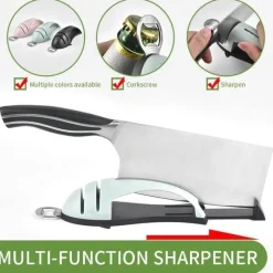 Messerschärfer – 3-in-1 Multifunktionswerkzeug für alle Klingen