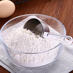 Messlöffel-Set aus Edelstahl für präzises Backen und Kochen