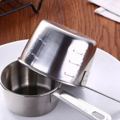 Messlöffel-Set aus Edelstahl für präzises Backen und Kochen