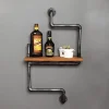 Metal Bookshelf - Decorative Storage Rack