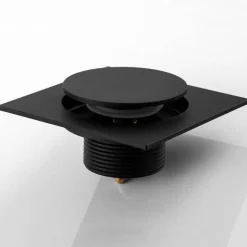 Metal Pop-Up Shower Drain - Anti-Odor Design Stainless Steel Bathroom Accessory