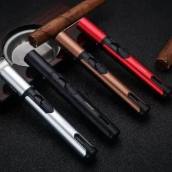 Metall-Jet-Fackelfeuerzeug – Flammenwerkzeug für Outdoor-Camping