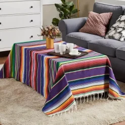 Mexikanische gewebte Quastendecke - Buntes Sofa-Überwurf-Tischdecken-Dekor