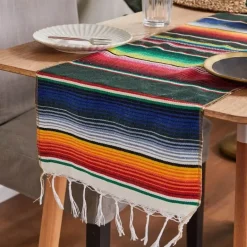 Mexikanische gewebte Quastendecke - Buntes Sofa-Überwurf-Tischdecken-Dekor