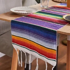 Mexikanische gewebte Quastendecke - Buntes Sofa-Überwurf-Tischdecken-Dekor