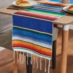 Mexikanische gewebte Quastendecke - Buntes Sofa-Überwurf-Tischdecken-Dekor