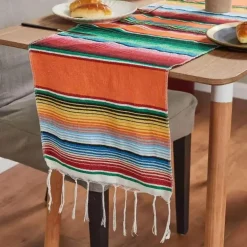 Mexikanische gewebte Quastendecke - Buntes Sofa-Überwurf-Tischdecken-Dekor