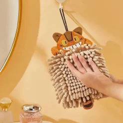 Mikrofaser-Chenille-Katzenhandtuch – Super saugfähiges, schnell trocknendes Küchenhandtuch