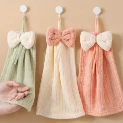 Mikrofaser-Handtücher für Küche und Bad, weiches Korallensamt-Design