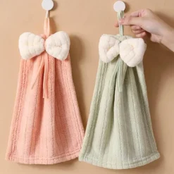 Mikrofaser-Handtücher für Küche und Bad, weiches Korallensamt-Design