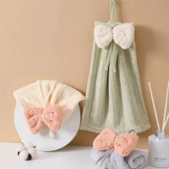 Mikrofaser-Handtücher für Küche und Bad, weiches Korallensamt-Design