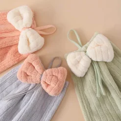 Mikrofaser-Handtücher für Küche und Bad, weiches Korallensamt-Design