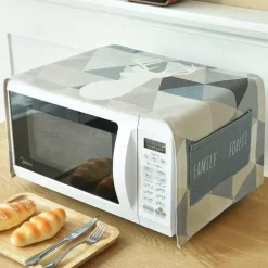 Mikrowellenabdeckung aus Baumwolle - Artsy Kitchen Organizer