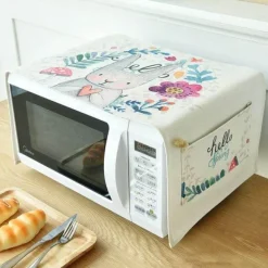 Mikrowellenabdeckung aus Baumwolle - Artsy Kitchen Organizer