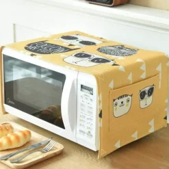 Mikrowellenabdeckung aus Baumwolle - Artsy Kitchen Organizer