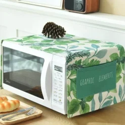 Mikrowellenabdeckung aus Baumwolle - Artsy Kitchen Organizer