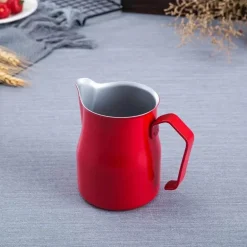 Milchaufschäumkännchen aus Edelstahl – Latte Art Tool