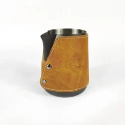 Milchaufschäumkännchen aus Edelstahl – 400 ml Kaffeedampfer für Schaum in Barista-Qualität