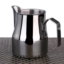 Milchaufschäumkännchen aus Edelstahl – Abgerundeter Ausguss 350 ml 550 ml 750 ml Optionen