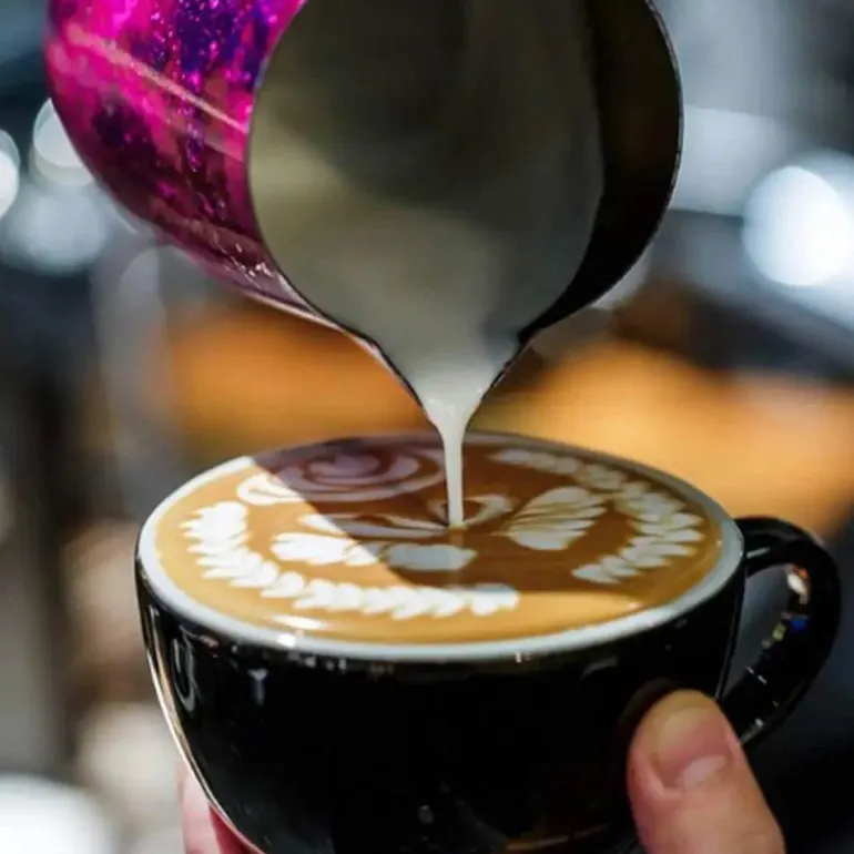 Milchaufschäumkrug aus Edelstahl – Kaffee-Latte-Art-Werkzeug