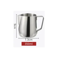 Milchaufschäumkrug aus Edelstahl – Barista-Werkzeug für Lattes und Cappuccinos