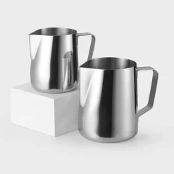Milchaufschäumkrug aus Edelstahl – Barista-Werkzeug für Lattes und Cappuccinos