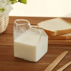 Milchglasdekor - Handgemachtes transparentes Glasgeschirr