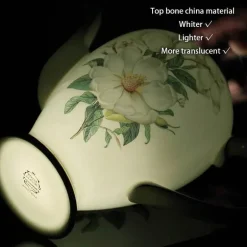 Milchkännchen aus Bone China – Eleganter Milchkännchen für Tee und Kaffee