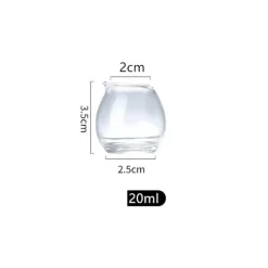 Milchkännchen aus Glas – Multifunktionale Gewürzschale