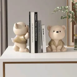 Milo Bär Buchstützen – Niedliche Kinderzimmerdekoration, Kinderzimmerzubehör