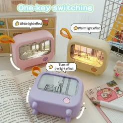 Mini Art TV Nachtlampe - Dekorativer Wohnakzent