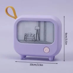Mini Art TV Nachtlampe - Dekorativer Wohnakzent
