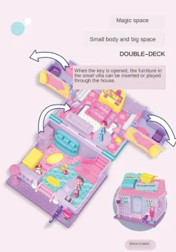 Mini City Magic Cabin Spielset – Abenteuerspielzeug für Kinder