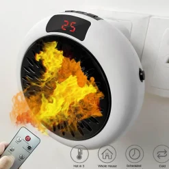 Mini Elektro-Wandheizer - Kompakter Steckdosenheizer