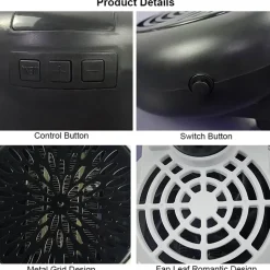 Mini Elektro-Wandheizer - Kompakter Steckdosenheizer