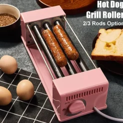 Mini Hot Dog Roller - Kompaktes Heizgerät für perfekt gegarte Snacks
