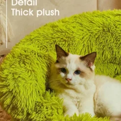 Mini Monster Kuschelbett - Gemütliches Haustierbett für Kleintiere