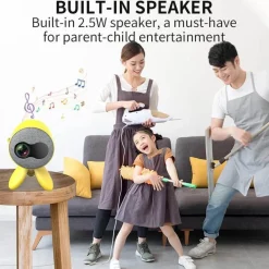 Mini Portable LED Projector - 1080P Home Theater Device