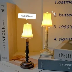 Mini Retro Tischlampe - Vintage Schreibtischlampe