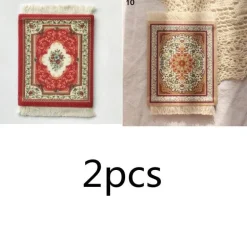 Mini Türkischer Teppich Untersetzer - Dekorative Tassenmatte