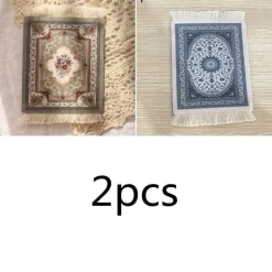 Mini Türkischer Teppich Untersetzer - Dekorative Tassenmatte