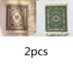 Mini Türkischer Teppich Untersetzer - Dekorative Tassenmatte