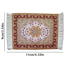 Mini Türkischer Teppich Untersetzer - Dekorative Tassenmatte