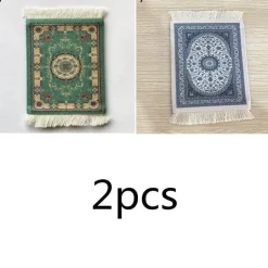 Mini Türkischer Teppich Untersetzer - Dekorative Tassenmatte